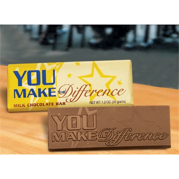 You Make the Difference Chocolate Bar... from ASI 44897 Chocolate Chocolate