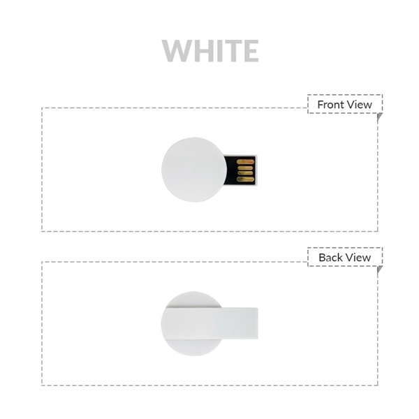 Round Paperclip USB flash drive 2.0 and Free 1C imprint on... from ASI 37218 Athena Promo (tm)