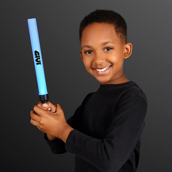 Blank or imprinted. Light Stick Baton Mini Saber, 13" Long with... from ASI 34194 ALightPromos / Alight Promotional Products
