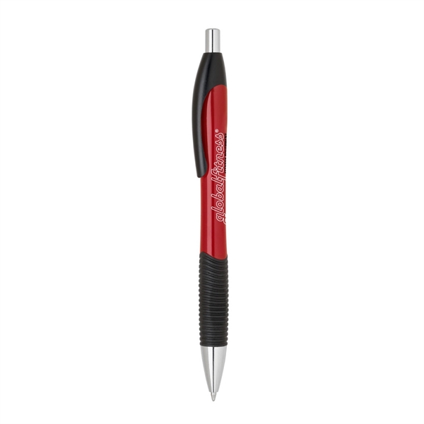 Rubber Grip Click Action Plastic Pen... from ASI 31517 Admart Products / Admart Line