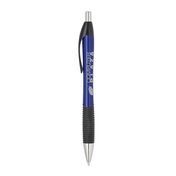 Rubber Grip Click Action Plastic Pen... from ASI 31517 Admart Products / Admart Line