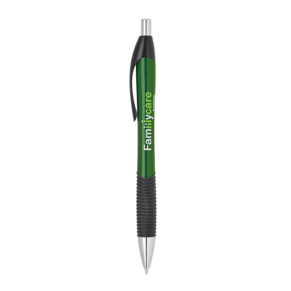 Rubber Grip Click Action Plastic Pen... from ASI 31517 Admart Products / Admart Line