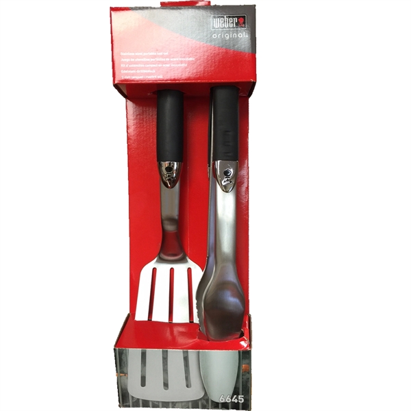 Add the proper utensils to your new grill with Weber utensils.... from ASI 61966 HPG / HPG Gold Beacon Premium Brands