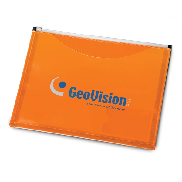 Translucent Zippered Document Folder... from ASI 31517 Admart Products / Admart Line