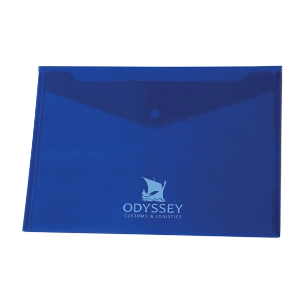 Translucent Snap Close Document Folder... from ASI 31517 Admart Products / Admart Line