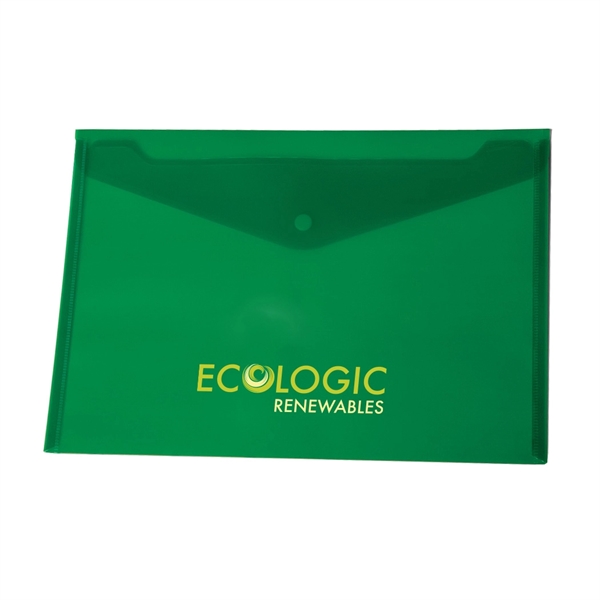 Translucent Snap Close Document Folder... from ASI 31517 Admart Products / Admart Line