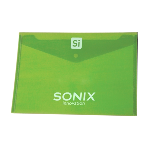 Translucent Snap Close Document Folder... from ASI 31517 Admart Products / Admart Line