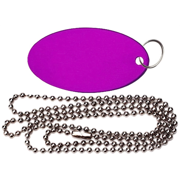 Metal Key Holder Aluminum Pet Tag and Carabiner... from ASI 74585 Nu Promo International / Nu Promo Line
