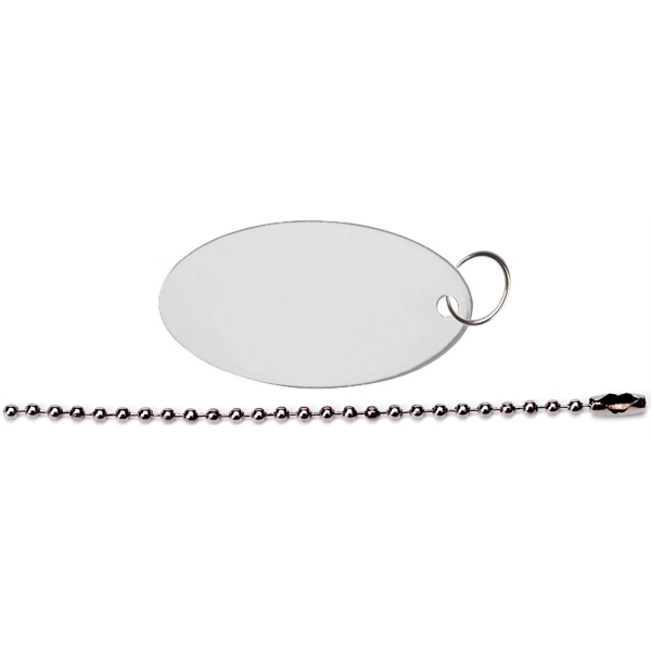 Metal Key Holder Aluminum Pet Tag and Carabiner... from ASI 74585 Nu Promo International / Nu Promo Line