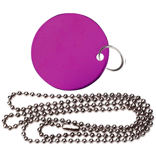 Metal Key Holder Aluminum Pet Tag and Carabiner... from ASI 74585 Nu Promo International / Nu Promo Line