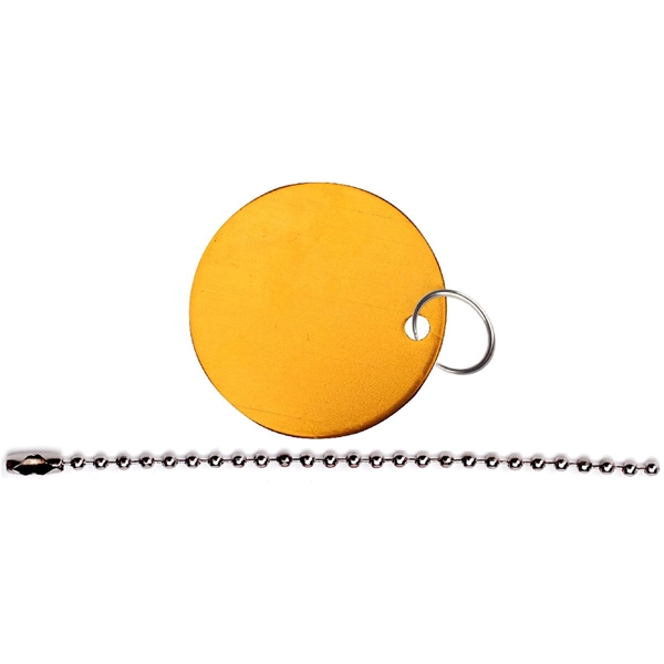 Metal Key Holder Aluminum Pet Tag and Carabiner... from ASI 74585 Nu Promo International / Nu Promo Line