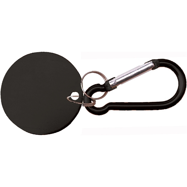 Metal Key Holder Aluminum Pet Tag and Carabiner... from ASI 74585 Nu Promo International / Nu Promo Line