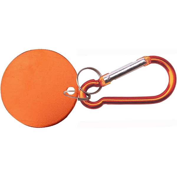 Metal Key Holder Aluminum Pet Tag and Carabiner... from ASI 74585 Nu Promo International / Nu Promo Line