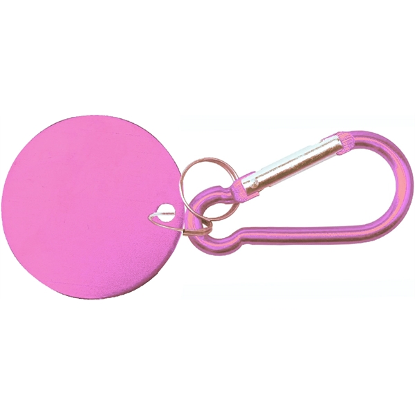 Metal Key Holder Aluminum Pet Tag and Carabiner... from ASI 74585 Nu Promo International / Nu Promo Line