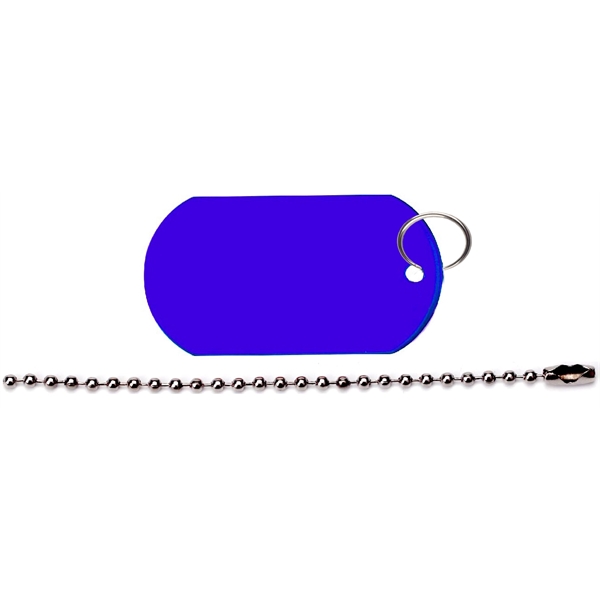 Metal Key Holder Aluminum Pet Tag and Carabiner... from ASI 74585 Nu Promo International / Nu Promo Line