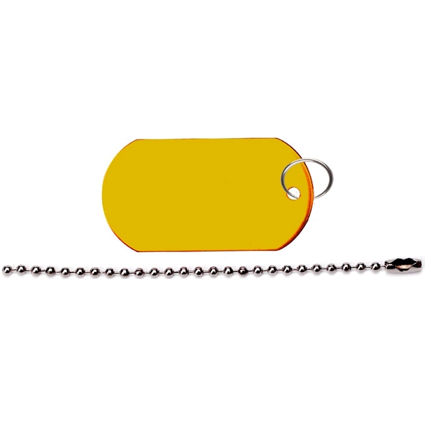 Metal Key Holder Aluminum Pet Tag and Carabiner... from ASI 74585 Nu Promo International / Nu Promo Line