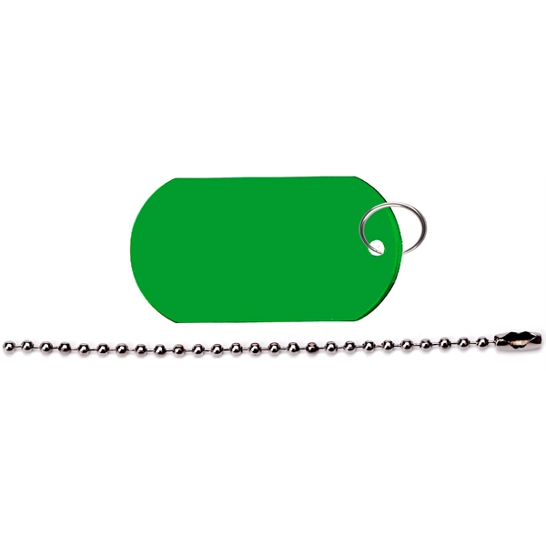 Metal Key Holder Aluminum Pet Tag and Carabiner... from ASI 74585 Nu Promo International / Nu Promo Line