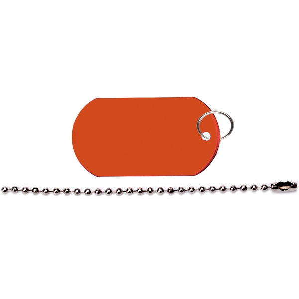 Metal Key Holder Aluminum Pet Tag and Carabiner... from ASI 74585 Nu Promo International / Nu Promo Line