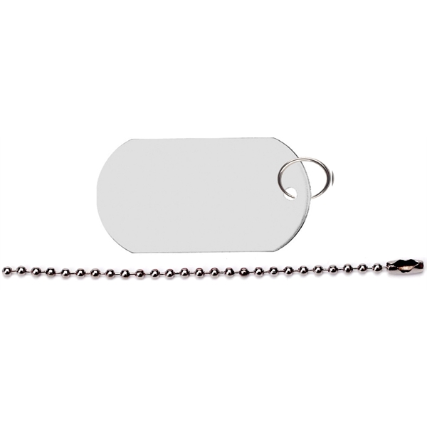 Metal Key Holder Aluminum Pet Tag and Carabiner... from ASI 74585 Nu Promo International / Nu Promo Line