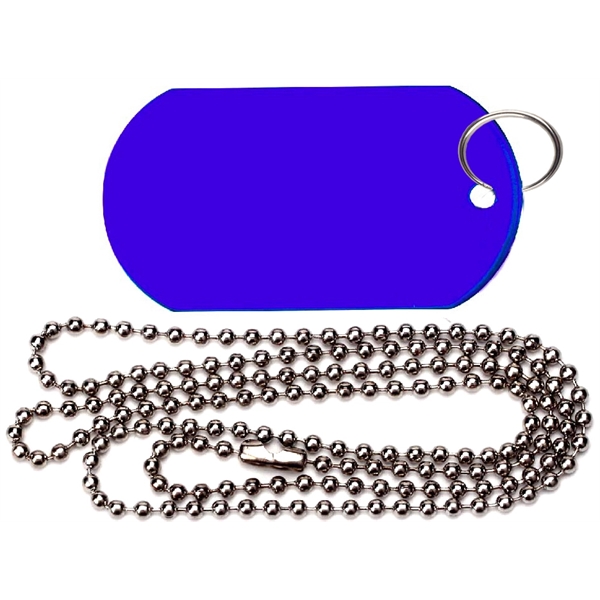 Metal Key Holder Aluminum Pet Tag and Carabiner... from ASI 74585 Nu Promo International / Nu Promo Line