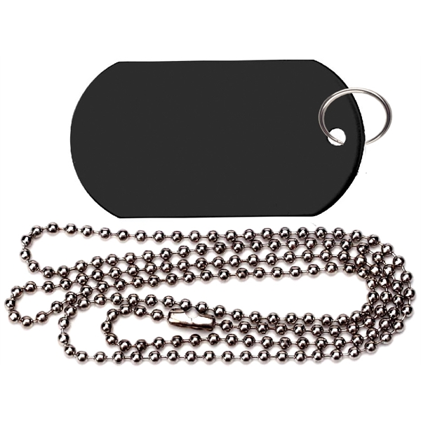 Metal Key Holder Aluminum Pet Tag and Carabiner... from ASI 74585 Nu Promo International / Nu Promo Line