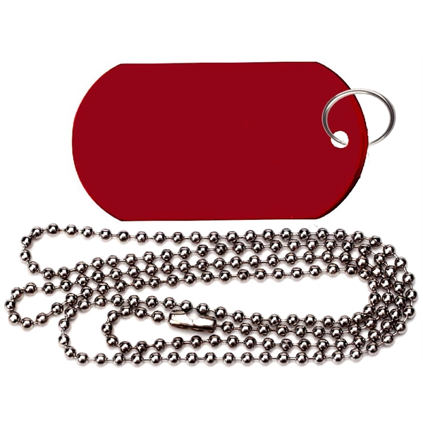 Metal Key Holder Aluminum Pet Tag and Carabiner... from ASI 74585 Nu Promo International / Nu Promo Line