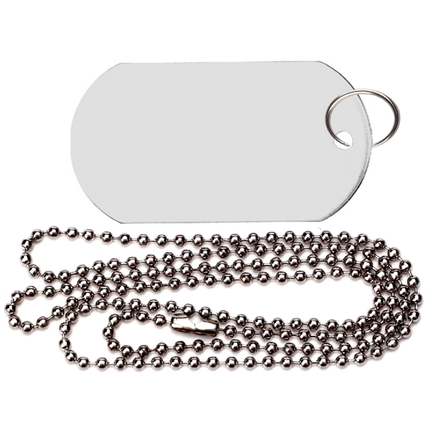 Metal Key Holder Aluminum Pet Tag and Carabiner... from ASI 74585 Nu Promo International / Nu Promo Line