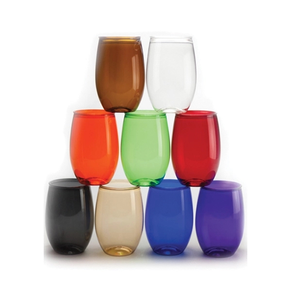 16 oz. plastic stemless, BPA-free wine glass.... from ASI 39552 BEL Promo