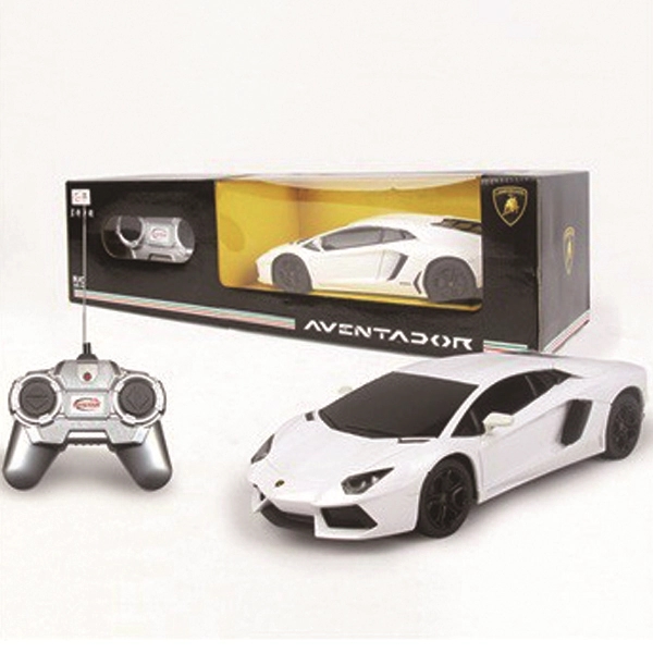 1:24 scale plastic remote controlled Lamborghini Aventador LP700 with working head... from ASI 39820 Opusline (Benmex)