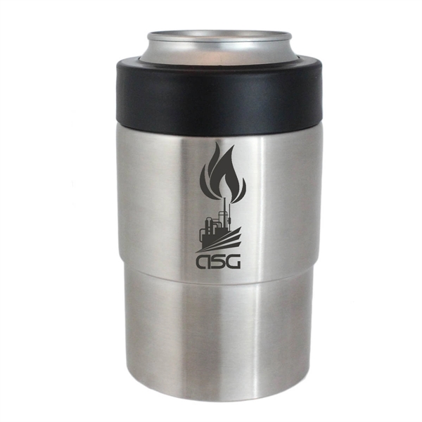 Beverage holder made of stainless steel with vacuum insulation and gasket... from ASI 74601 Calico