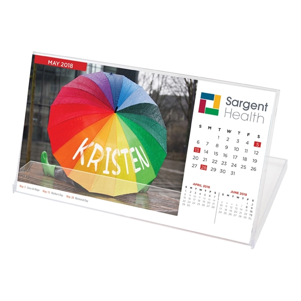 Landscape Jewel Calendar - Personalized, Attract attention for your business with... from ASI 39850 The Bentcil Company / Bentcils™
