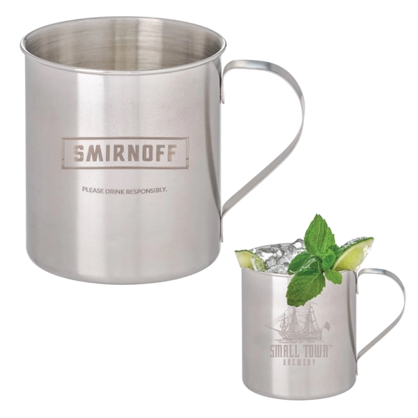 12 oz. Moscow Mule mug made of stainless steel.... from ASI 57655 STOPNGO Line