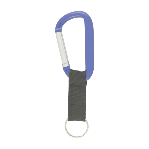 Large Carabiner with Strap made of high grade anodized aluminum.... from ASI 93520 Ventura Inc