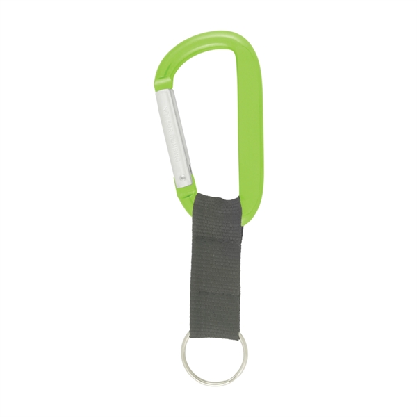 Large Carabiner with Strap made of high grade anodized aluminum.... from ASI 93520 Ventura Inc