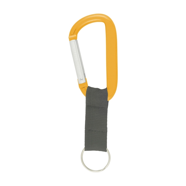 Large Carabiner with Strap made of high grade anodized aluminum.... from ASI 93520 Ventura Inc