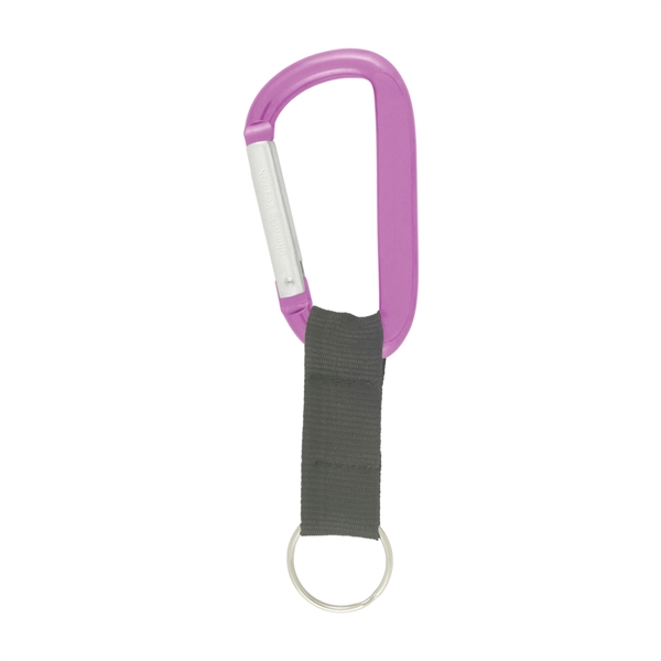 Large Carabiner with Strap made of high grade anodized aluminum.... from ASI 93520 Ventura Inc
