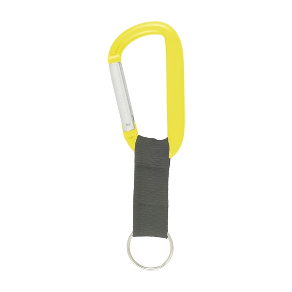 Large Carabiner with Strap made of high grade anodized aluminum.... from ASI 93520 Ventura Inc