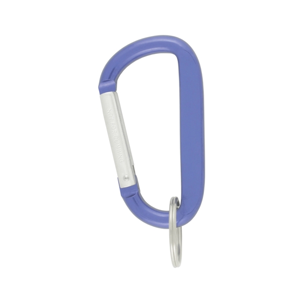 Large Carabiner with Split Ring made of high grade anodized aluminum.... from ASI 93520 Ventura Inc