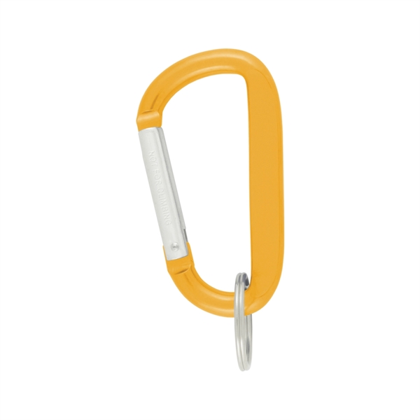 Large Carabiner with Split Ring made of high grade anodized aluminum.... from ASI 93520 Ventura Inc