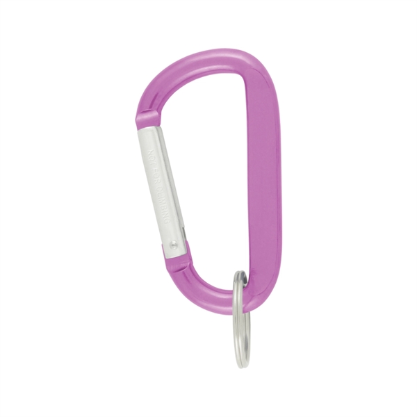 Large Carabiner with Split Ring made of high grade anodized aluminum.... from ASI 93520 Ventura Inc