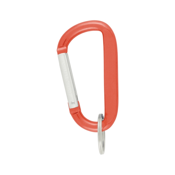 Large Carabiner with Split Ring made of high grade anodized aluminum.... from ASI 93520 Ventura Inc