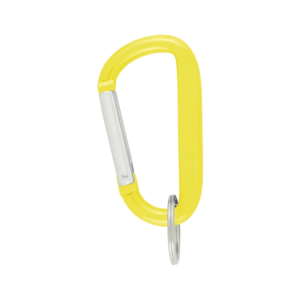 Large Carabiner with Split Ring made of high grade anodized aluminum.... from ASI 93520 Ventura Inc