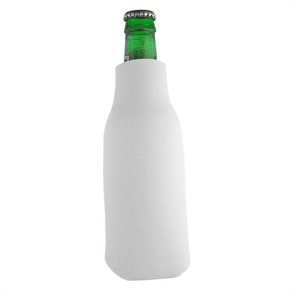 Bottle Coolie with Zipper. Made with 5mm thick foam insulation... from ASI 93520 Ventura Inc