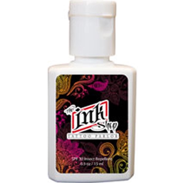 0.5 oz. square bottle of SPF 30 sunblock/sunscreen... from ASI 90807 Tekweld