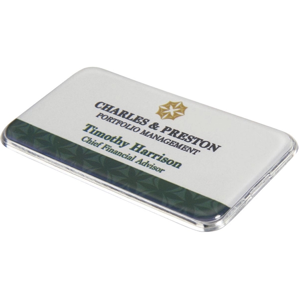 Engraved Snap Badge 1" H x 3" W.... from ASI 81500 Navitor Inc / Navitor Specialty Products