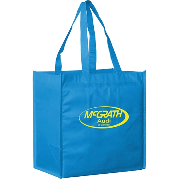 13" x 5" x 13" non-woven PP tote with hemmed opening,... from ASI 35290 American Ad Bag Co