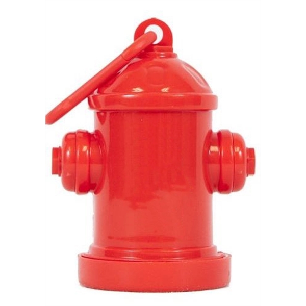 Fire hydrant shaped pet trash bag dispenser with 20 poly bags... from ASI 92980 WOV-IN® / Promopet
