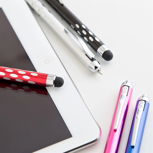 Aluminum ballpoint pen coated in several metallic colors with gravity mechanism... from ASI 68190 Lungsal / Lungsal