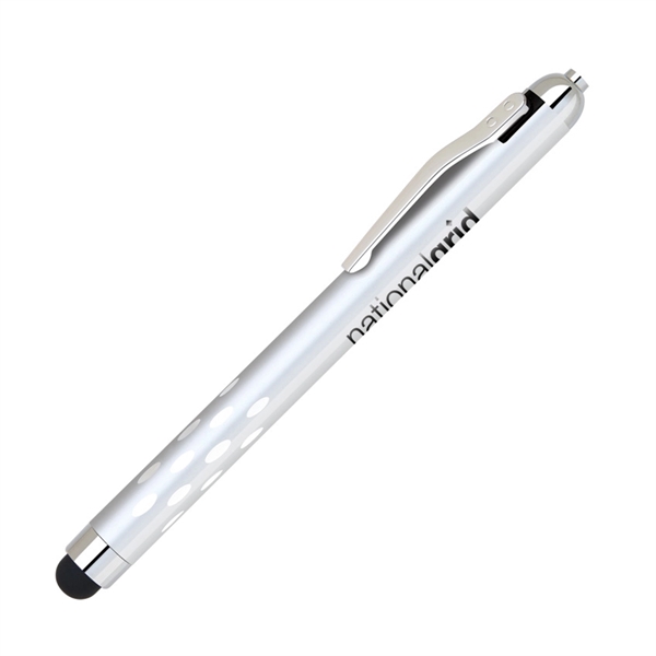 Aluminum ballpoint pen coated in several metallic colors with gravity mechanism... from ASI 68190 Lungsal / Lungsal