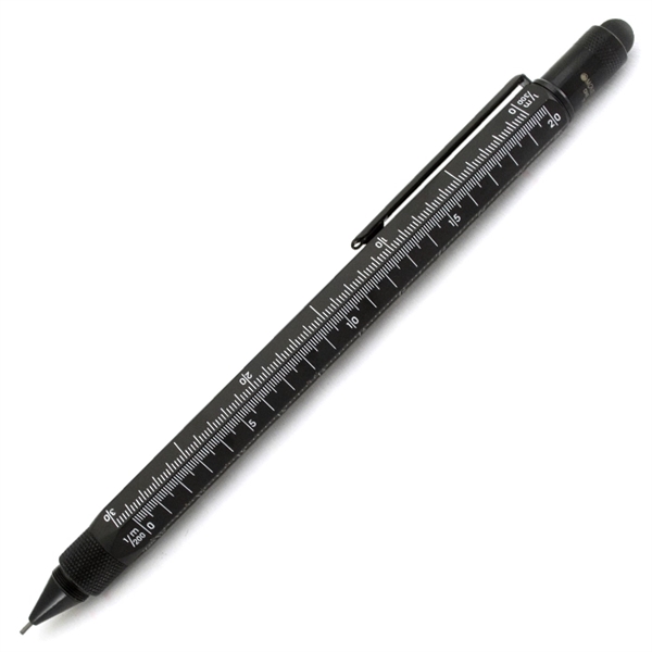 Touchscreen stylus tool with 0.9mm pencil, screwdrivers and three scale functions... from ASI 98760 Yafa Line, Inc. / MonteVerde® Yafaline